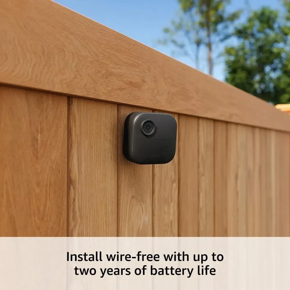2-Blink Outdoor 4 Security Cameras + Sync Module, Amazon Refurbished